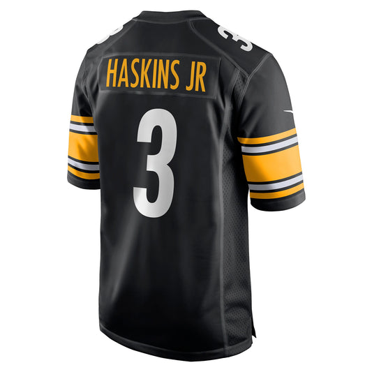 Dwayne Haskins Pittsburgh Steelers Game Jersey - Black