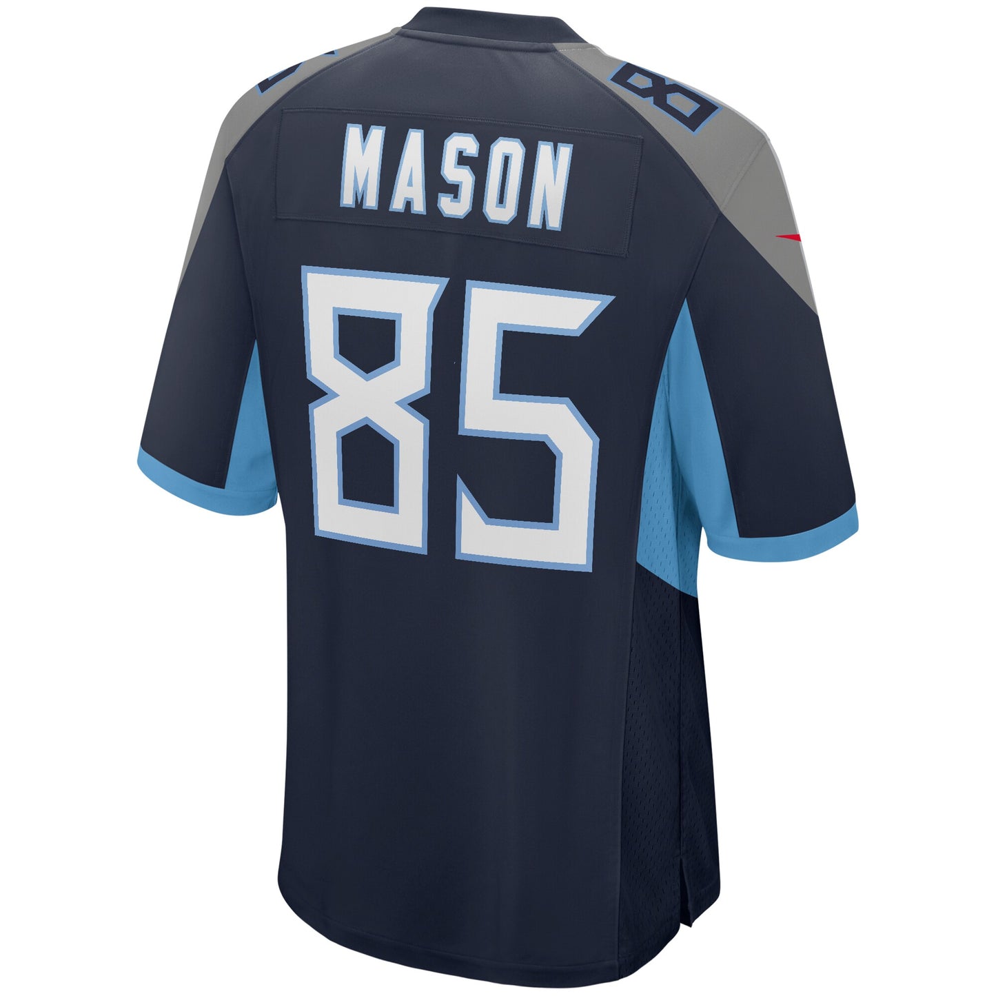 Derrick Mason Tennessee Titans Game Retired Player Jersey - Navy