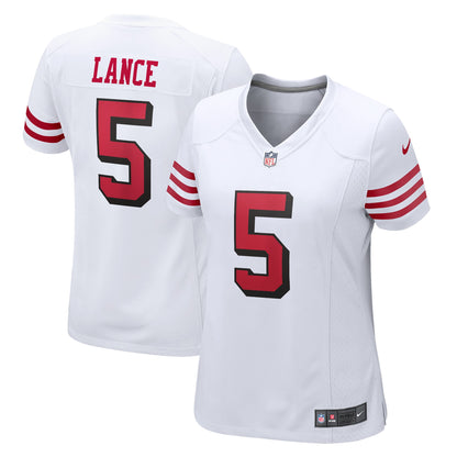 Trey Lance San Francisco 49ers Women's Player Jersey - White