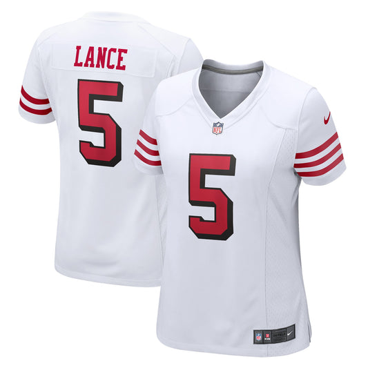 Trey Lance San Francisco 49ers Women's Player Jersey - White