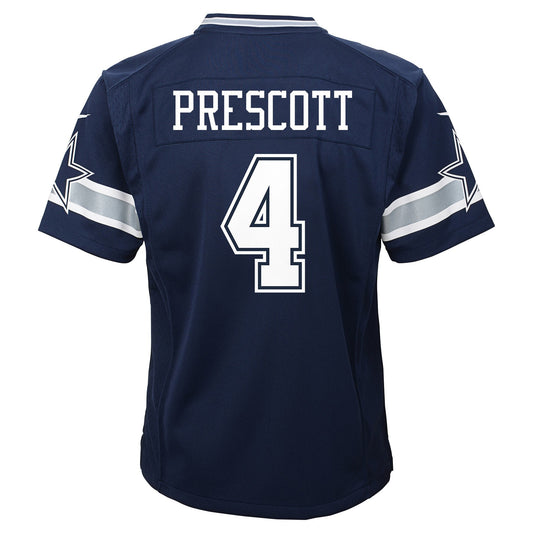 Dak Prescott Dallas Cowboys Toddler Team Game Jersey - Navy