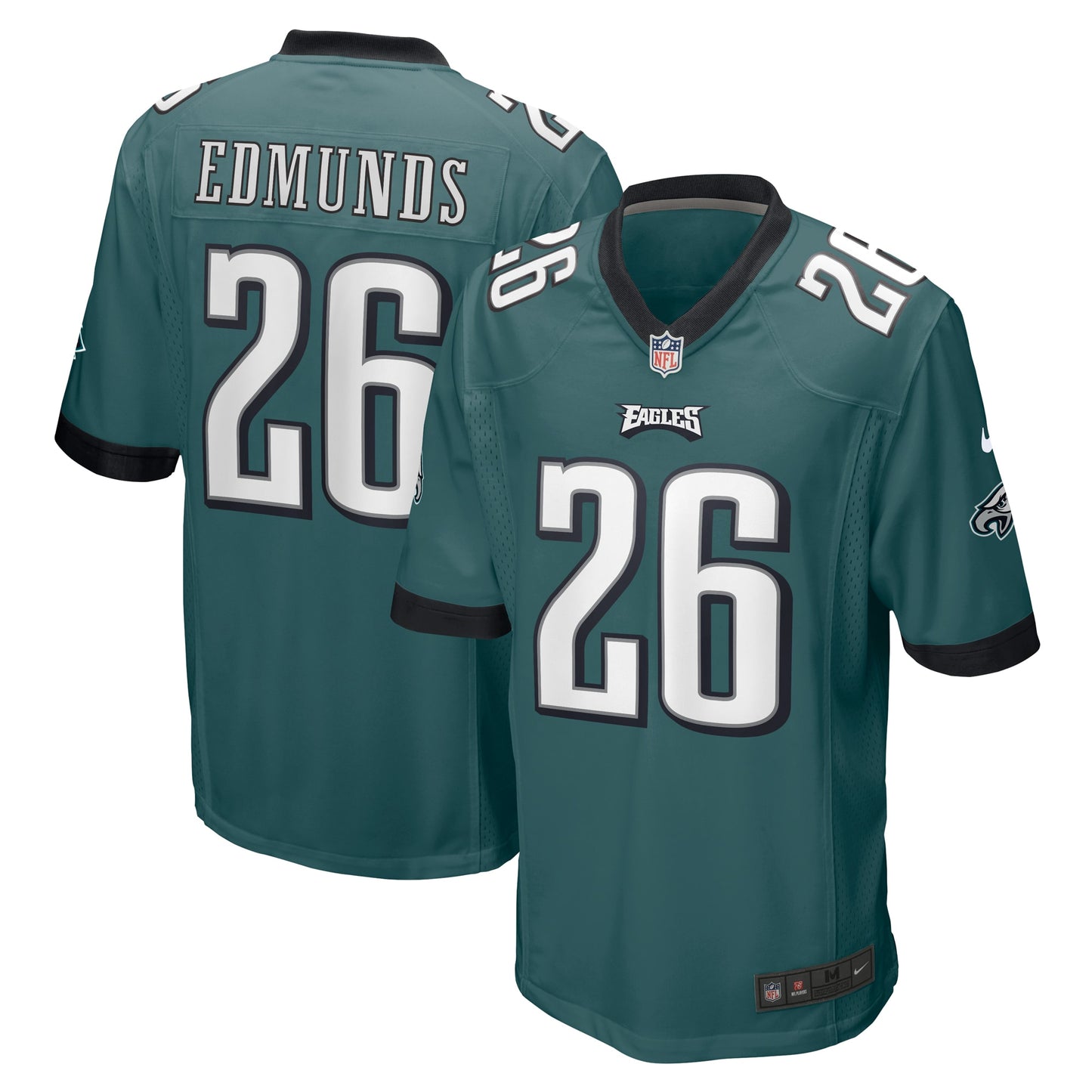Terrell Edmunds Philadelphia Eagles Game Jersey - Green