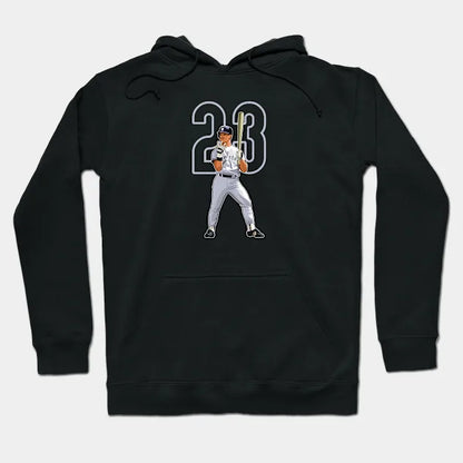 Don Mattingly New York #23 Number Hoodie