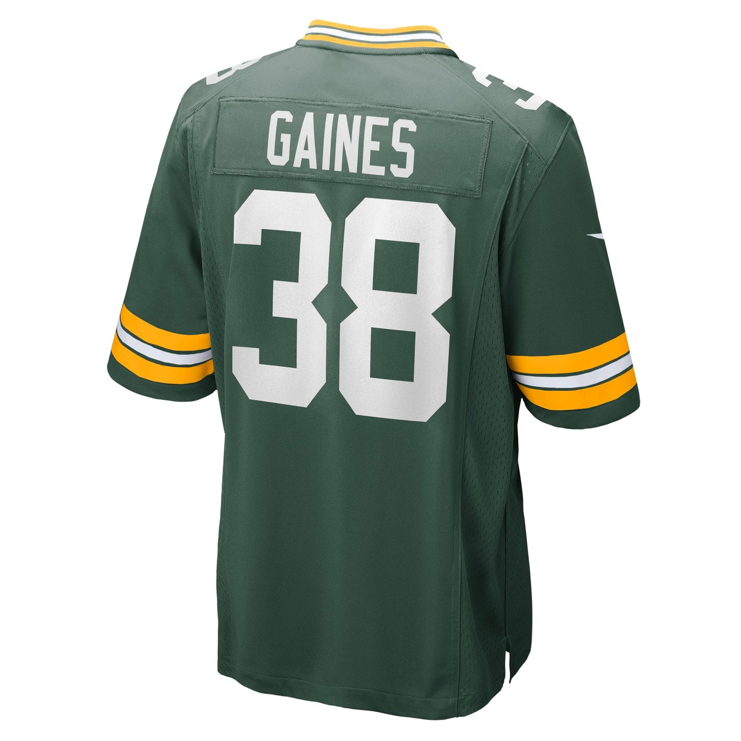 Innis Gaines Green Bay Packers Game Jersey - Green
