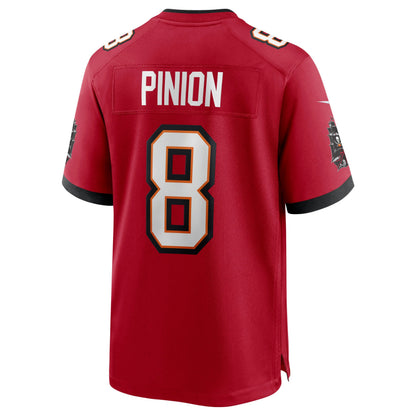 Bradley Pinion Tampa Bay Buccaneers Game Jersey - Red
