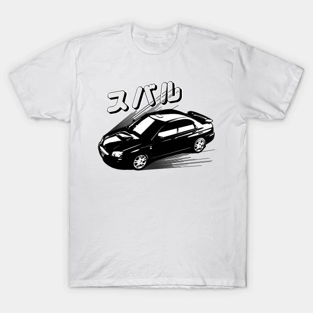 Subaru Wrx Manga T-Shirt