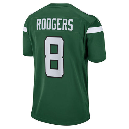Men's New York Jets Aaron Rodgers Game Jersey - Green