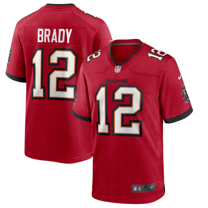 Tom Brady Tampa Bay Buccaneers Game Player Jersey - Red