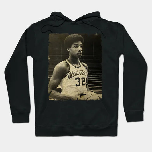 Young Dr. J His Days At Umass, 1970 Hoodie