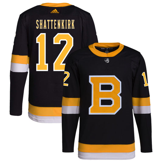 Kevin Shattenkirk Boston Bruins Alternate Primegreen Authentic Pro Jersey - Black