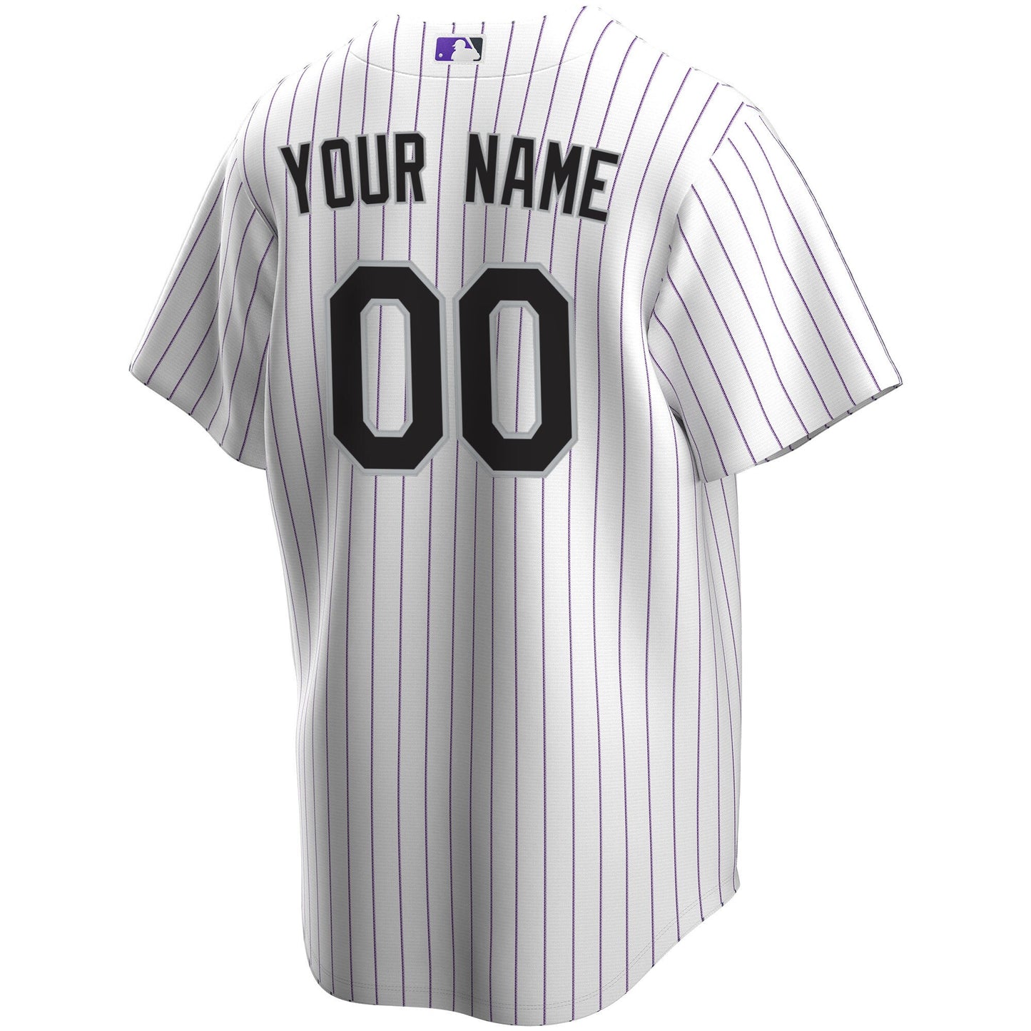 Colorado Rockies Home Replica Custom Jersey - White