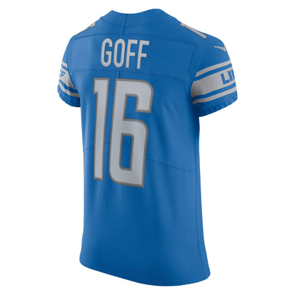 Jared Goff Detroit Lions Vapor Elite Player Jersey - Blue
