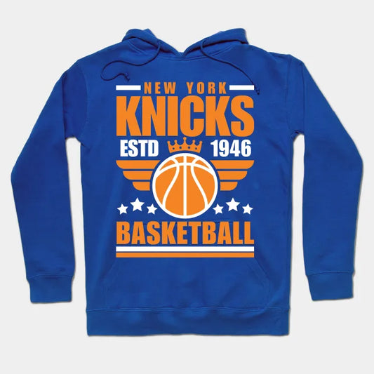 New York Knicks 1946 Basketball Retro Hoodie