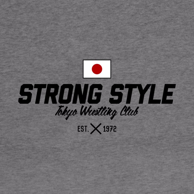 Strong Style Tokyo Wrestling Club Hoodie