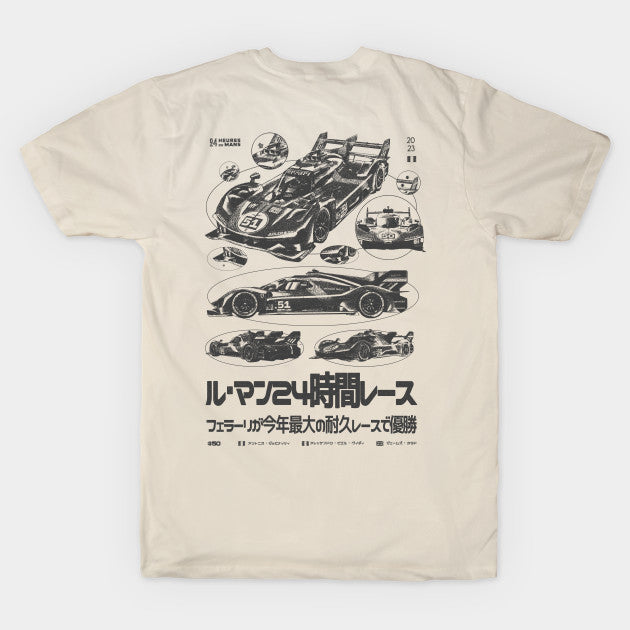 Ferrari Le Mans 499P Graphic T-Shirt