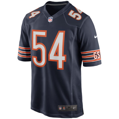 Brian Urlacher Chicago Bears Game Retired Player Jersey - Navy