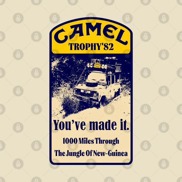 Camel Trophy' 82 Rally Art T-Shirt