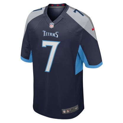 Malik Willis Tennessee Titans Player Game Jersey - Navy