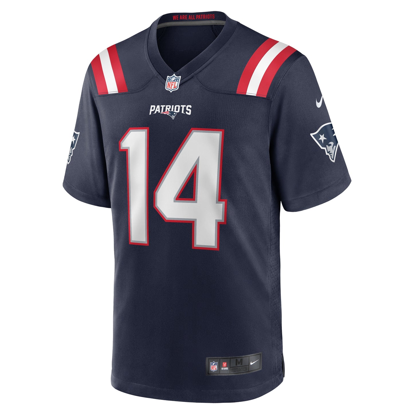 Tristan Vizcaino New England Patriots Home Game Player Jersey - Navy