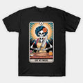 Cool Mama Club Tarot Card Skeleton Halloween T-Shirt