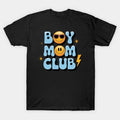Boy Mom Club Mother'S Day Groovy Mother Mama T-Shirt