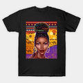 Best Faith Afro Black Woman Strong Black Girl Magic African American T-Shirt