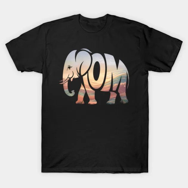Elephant Mom Mothers Day T-Shirt