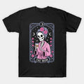 Happy Mother'S Day The Mom Tarot Card Skeleton Mama Coffee T-Shirt