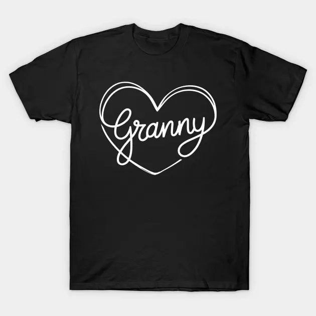 Funny Granny Heart For Grandma Mother Day T-Shirt