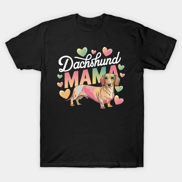 Dachshund Mama Dog Mom Mother'S Day T-Shirt