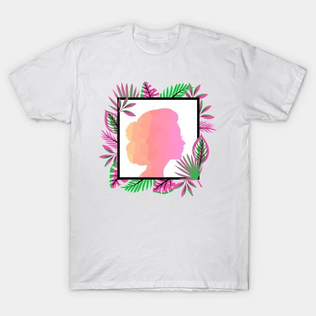 Mothers Day Woman Portrait Female Empowerment T-Shirt