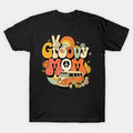Groovy Mom Matching Family Baby Shower Mother'S Day T-Shirt
