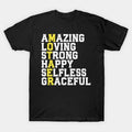Mother Acronym ¡§C Amazing, Loving, Strong Mom Tribute T-Shirt