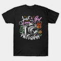 Just A Who Loves Photography Mother'S Day T-Shirt