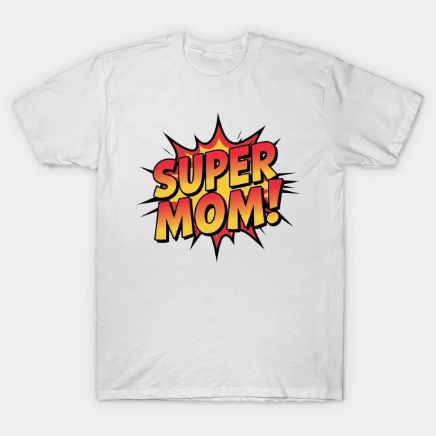 Mom Comic Book Mother'S Day T-Shirt