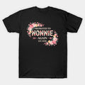 Promoted To Nonnie Again 2026 Cute Flower T-Shirt