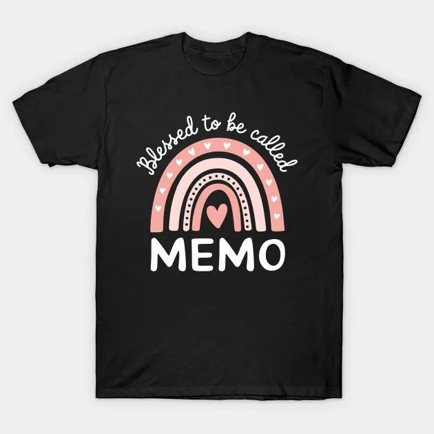 Blessed To Be Called Memo Idea For Women Mothers Day Memo T-Shirt