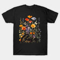 Oma Wildflowers Grandma Mother'S Day Floral T-Shirt