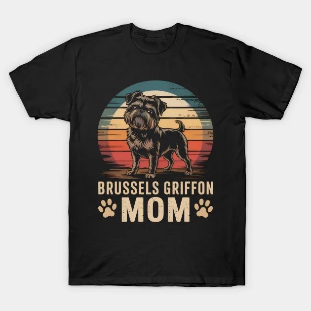 Brussels Griffon Mom Mama Mother'S Day Dog T-Shirt