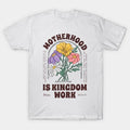 Motherhood Is Kingdom Work, Mom Life, Boho Floral Christian Mom, Raising Disciple, Boho Floral Bible