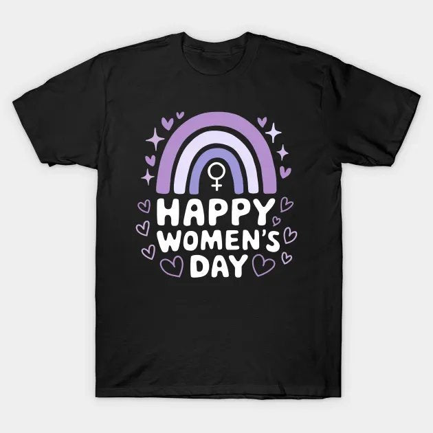 International Women'S Day 2025 Women'S Shirts Rainbow T-Shirt