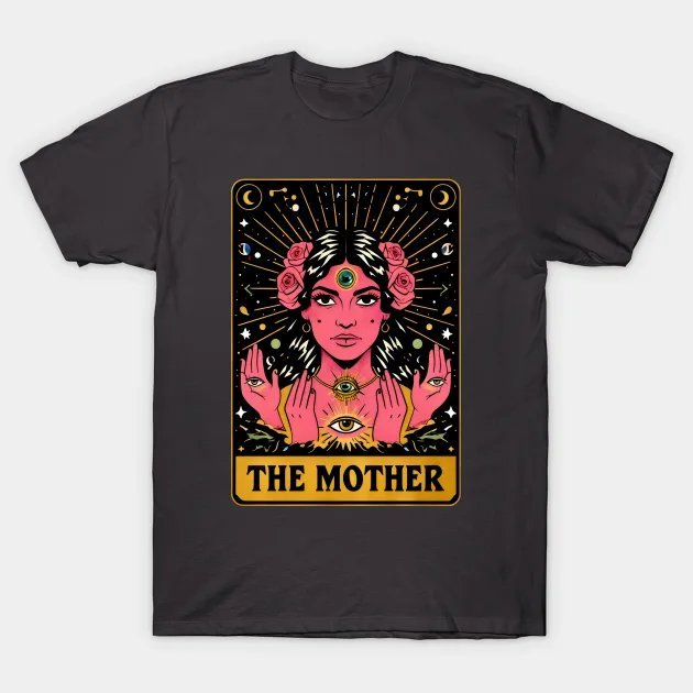 The Mother Radiant In Gold And Rosy Light T-Shirt