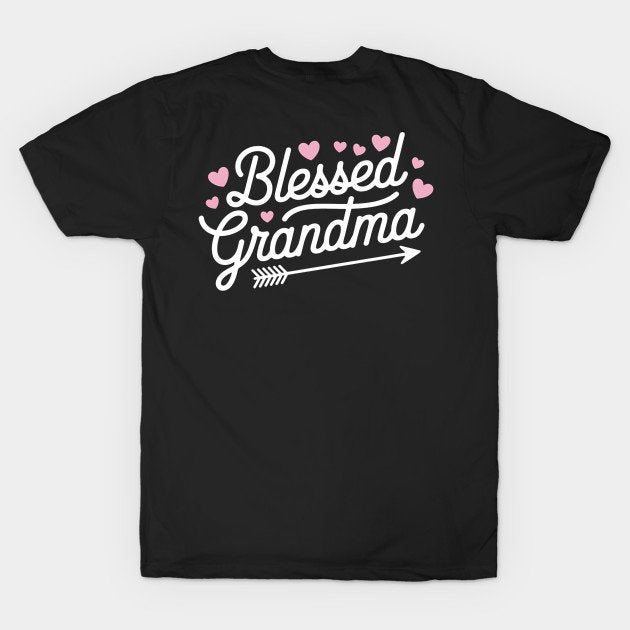 Blessed Grandma For Cute Grandmother Mothers Day T-Shirt