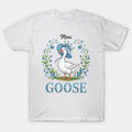 Floral Mimi Goose Mom Mother'S Day T-Shirt