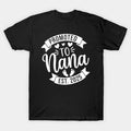 Promoted To Nana 2025 Mothers Day First Time Mom Pregnancy T-Shirt