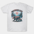 Retro Mama Bear & Cub - Vintage Mother'S Day Nature Gift T-Shirt