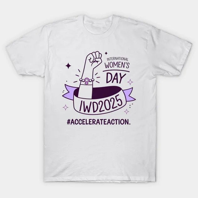 International Women'S Day 2025 Accelerate Action Equality T-Shirt