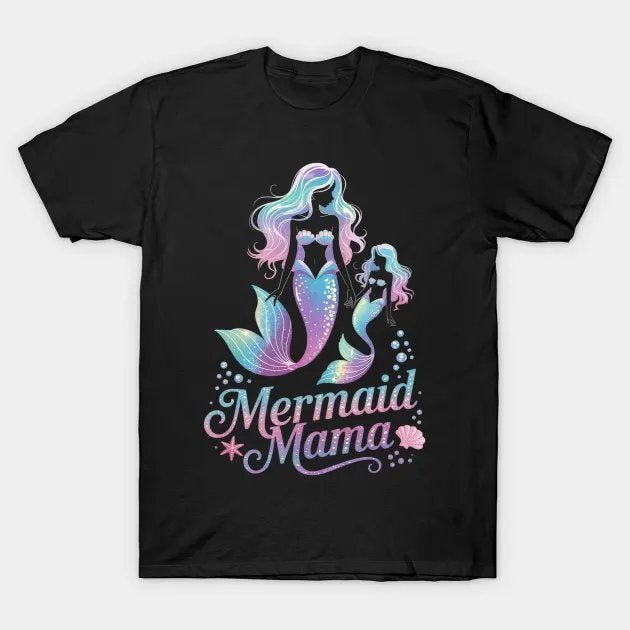 Mermaid Mom Happy Mothers Day T-Shirt