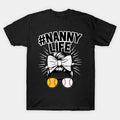 Nanny Life Softball Baseball Funny Mothers Day T-Shirt