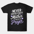 Mothers Day Mom Fueled Prayer Heart T-Shirt